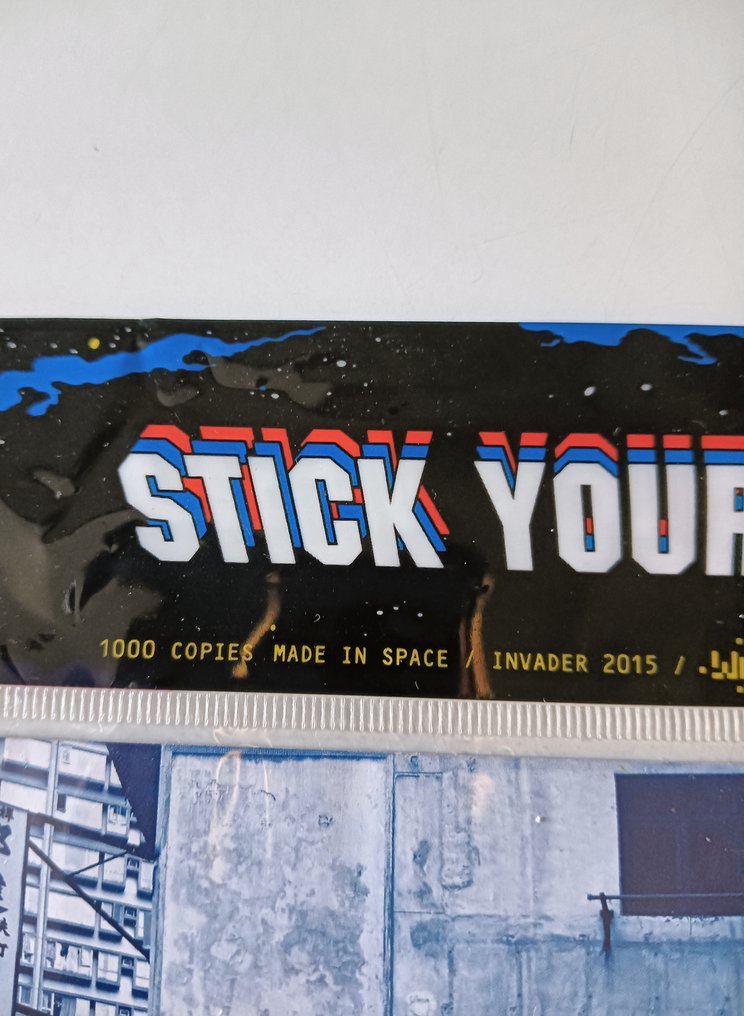 Invader (1969) - Wipe Out Hong Kong. 3D Stickers Set Of 75 [Limited Edition 1000] #3.2