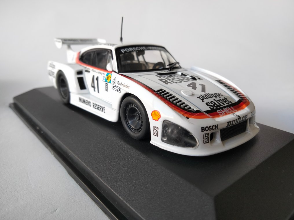 Replicars 1:43 - Modellino di auto da corsa - Porsche 935 K3 #41 - K. Ludwig/D. Whittington/B. Whittington (1979) - Vincitore Le Mans 1979 #3.2