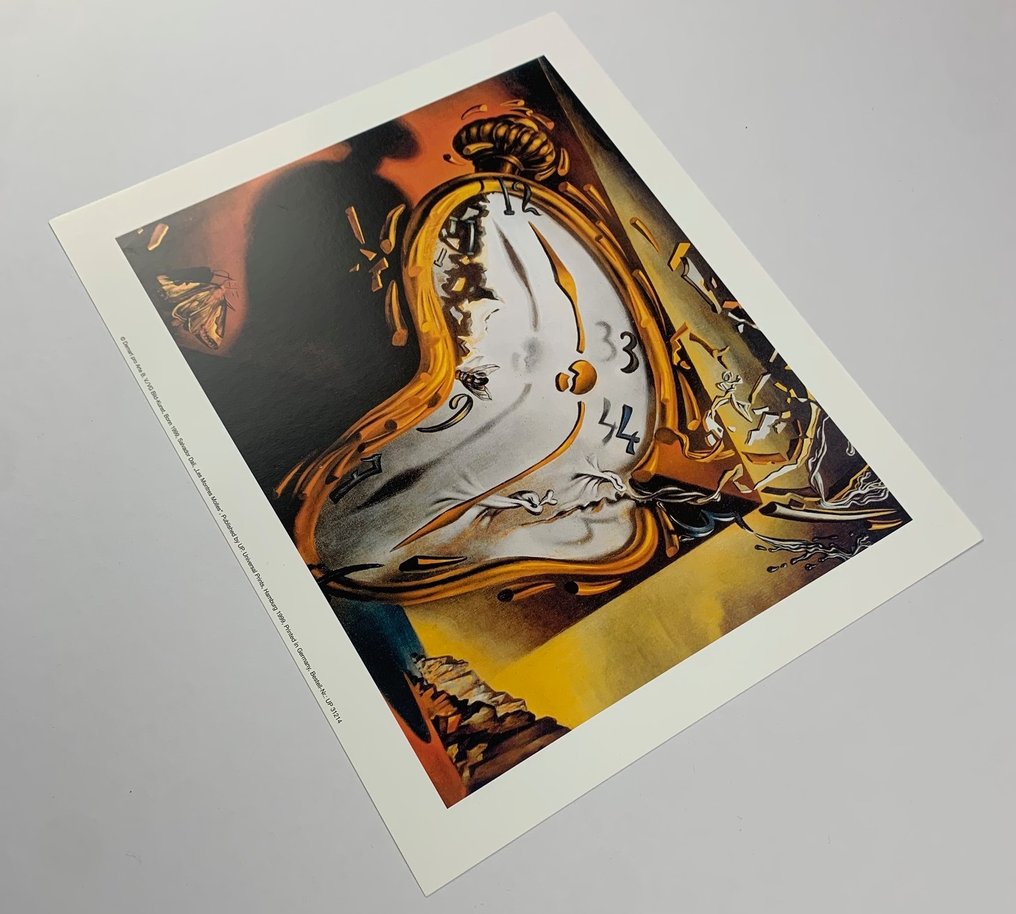 Salvador Dali (1904-1989) - Les Montres Molles - Artprint - 24 x 30 cm #3.2