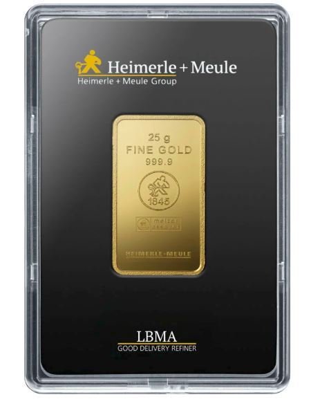 25 grams - Gold - Heimerle & Meule #2.1