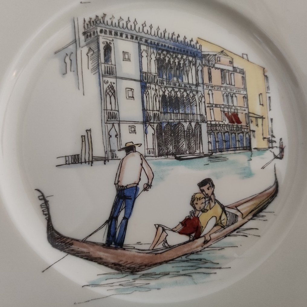 主题收藏系列 - 象牙瓷摇滚风格 - Hutschenreuther Selb Löwen-Marke #2.1