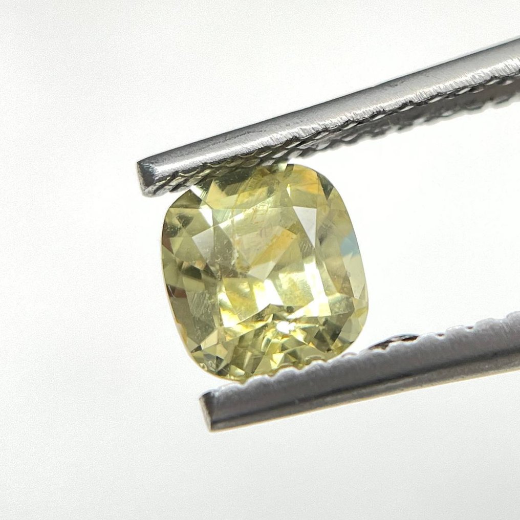 没有保留价 黄色 金绿宝石  - 1.10 ct - 美国宝石研究院（GIA） #1.0