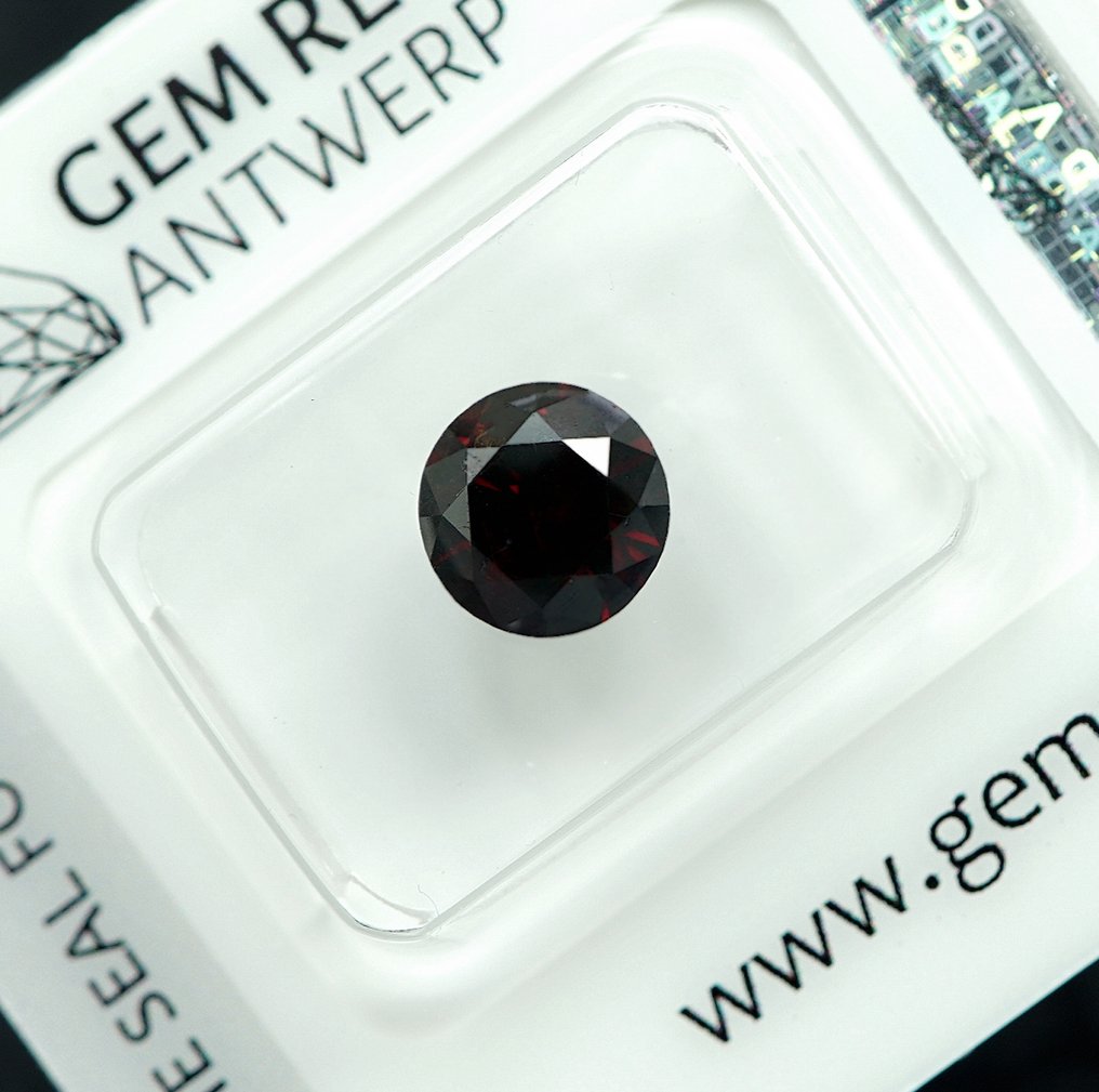 1 pcs Diamant (Traitement de couleur) - 1.72 ct - I2 - Gem Report Antwerp (GRA) #3.2