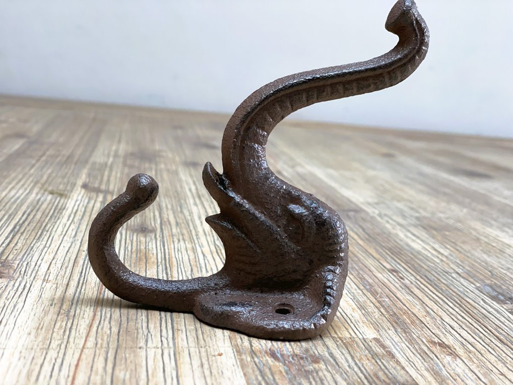 Olifanten haken - Set of coat hooks (6) - Cast iron #1.0