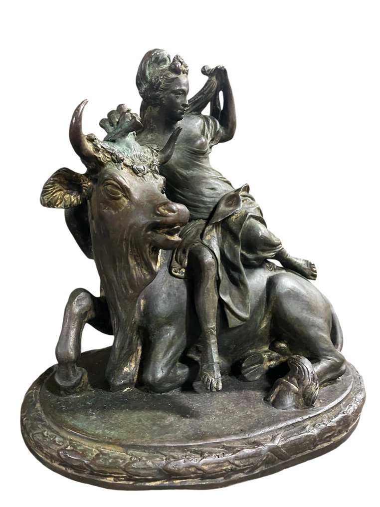 Γλυπτό, Il Ratto di Europa - 30 cm - Πατιναρισμένος μπρούτζος #1.0