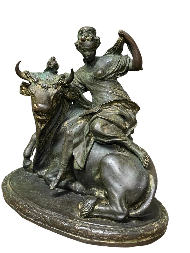 Γλυπτό, Il Ratto di Europa - 30 cm - Πατιναρισμένος μπρούτζος #4.3