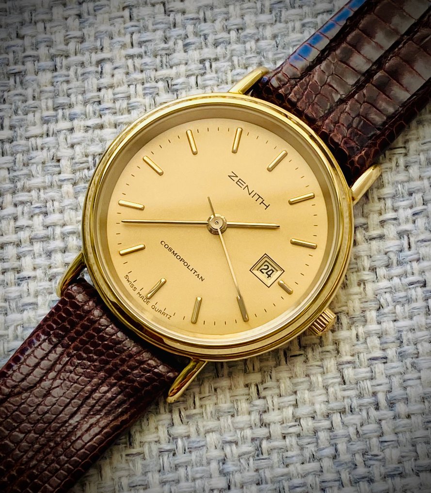 Zenith cosmopolitan quartz sean watch