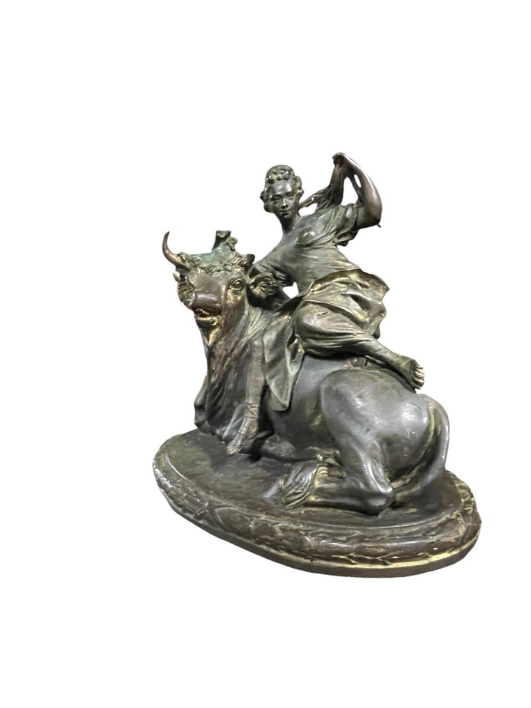 Γλυπτό, Il Ratto di Europa - 30 cm - Πατιναρισμένος μπρούτζος #2.1