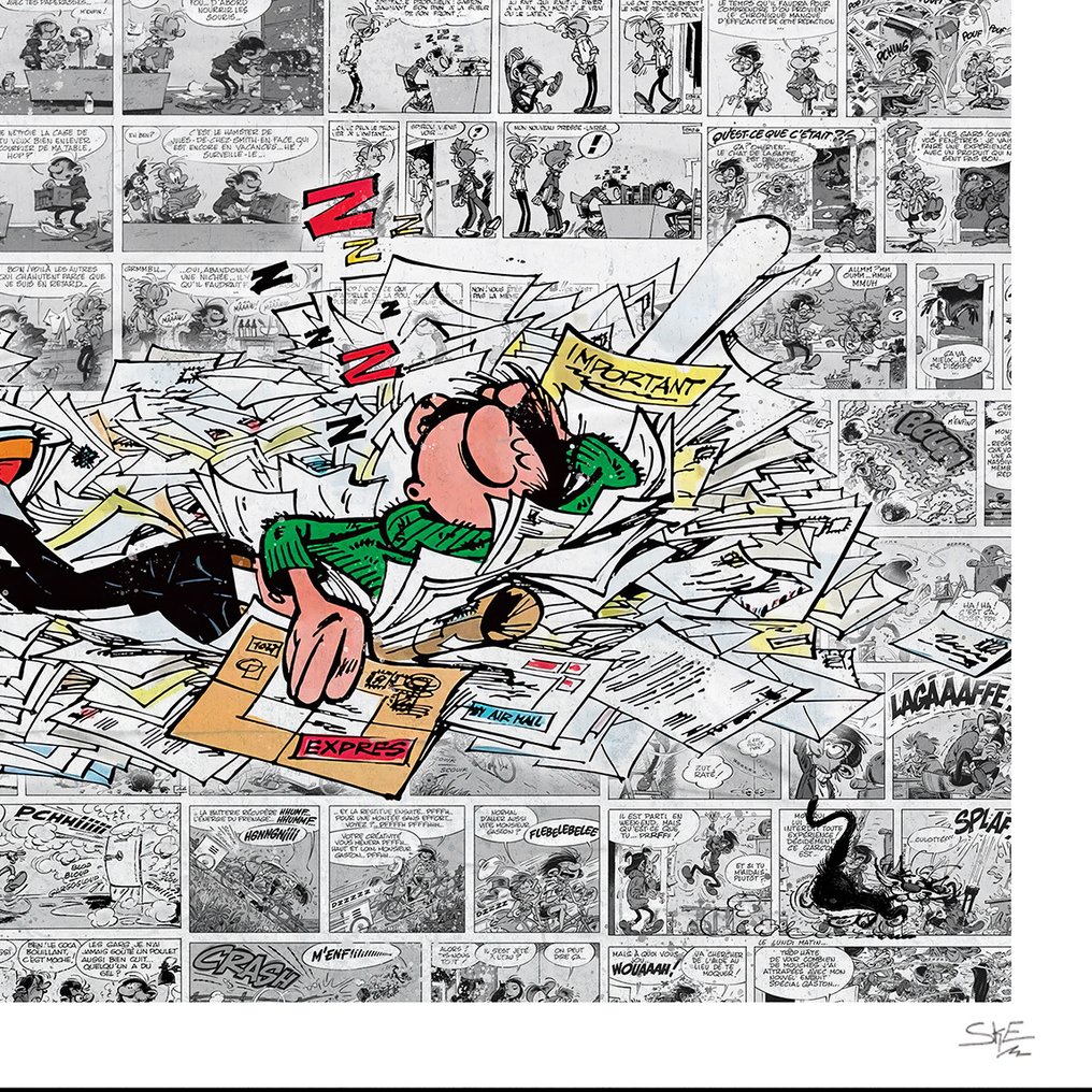 SKE - Courrier Urgent - Gaston Memories #3.2