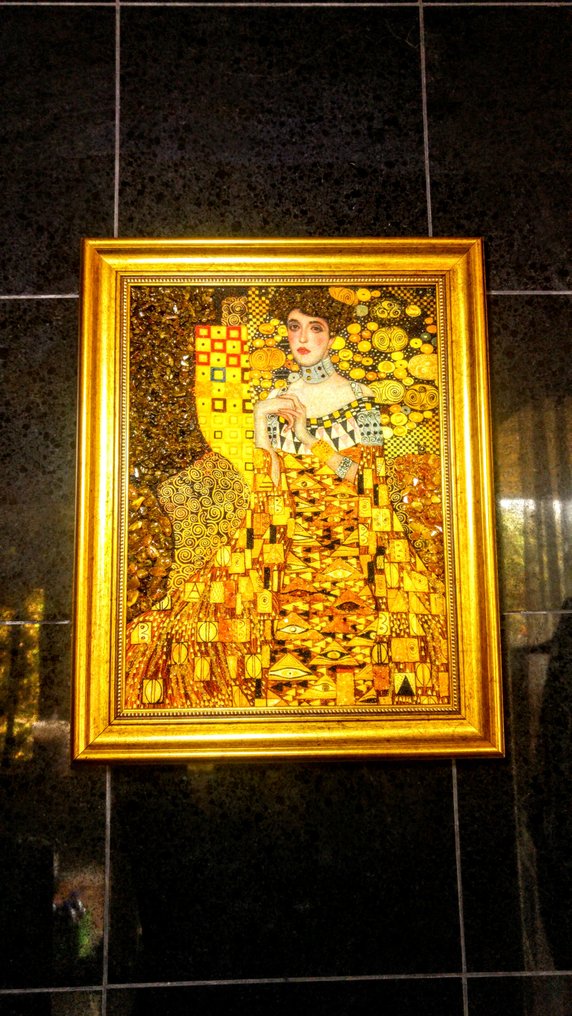 波罗的海琥珀图片 - 克林特系列 - 琥珀 - 47 cm - 37 cm #1.0