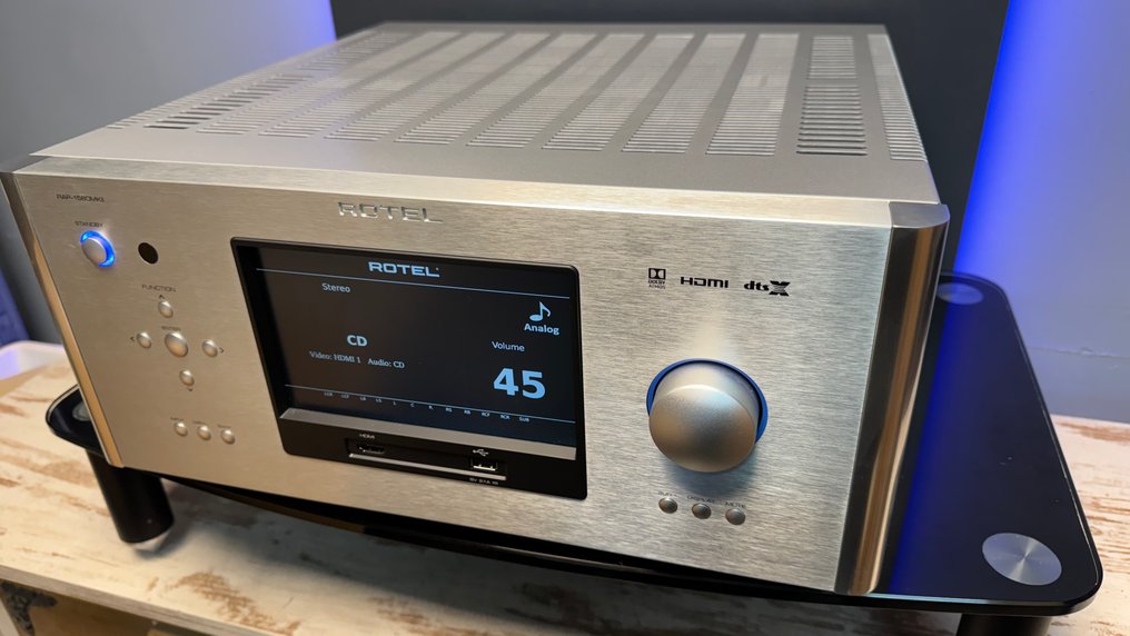 Rotel RAP1580 MKII Solid state multichannel amplifier auction