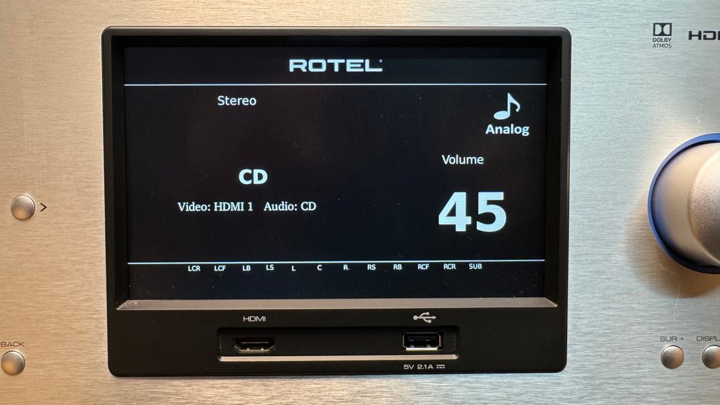 Rotel RAP1580 MKII Solid state multichannel amplifier auction