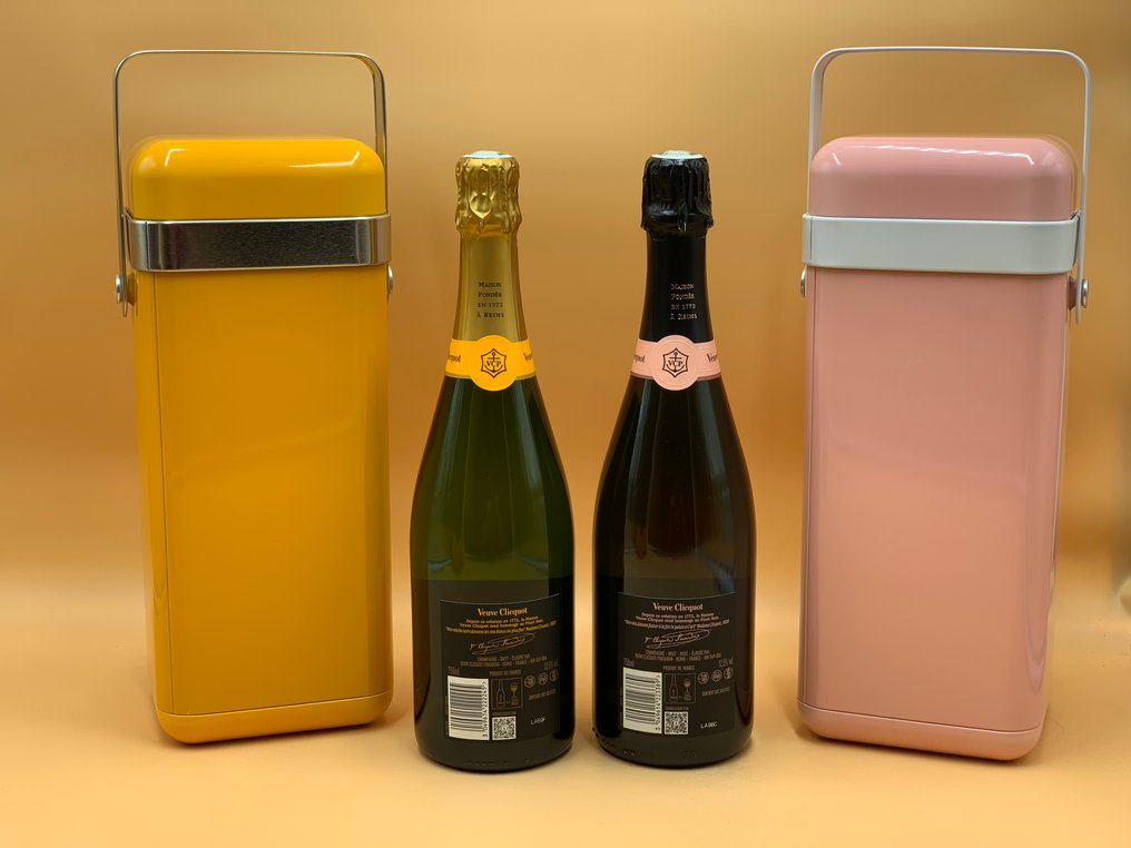 Veuve Clicquot, Cooler - 香槟地 Brut, Rosé - 2 Bottles (0.75L) #1.0