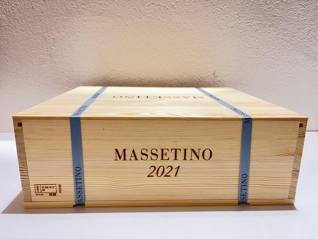 2021 Massetino - Toscana IGT - 3 Flasker (0,75 L) #1.0