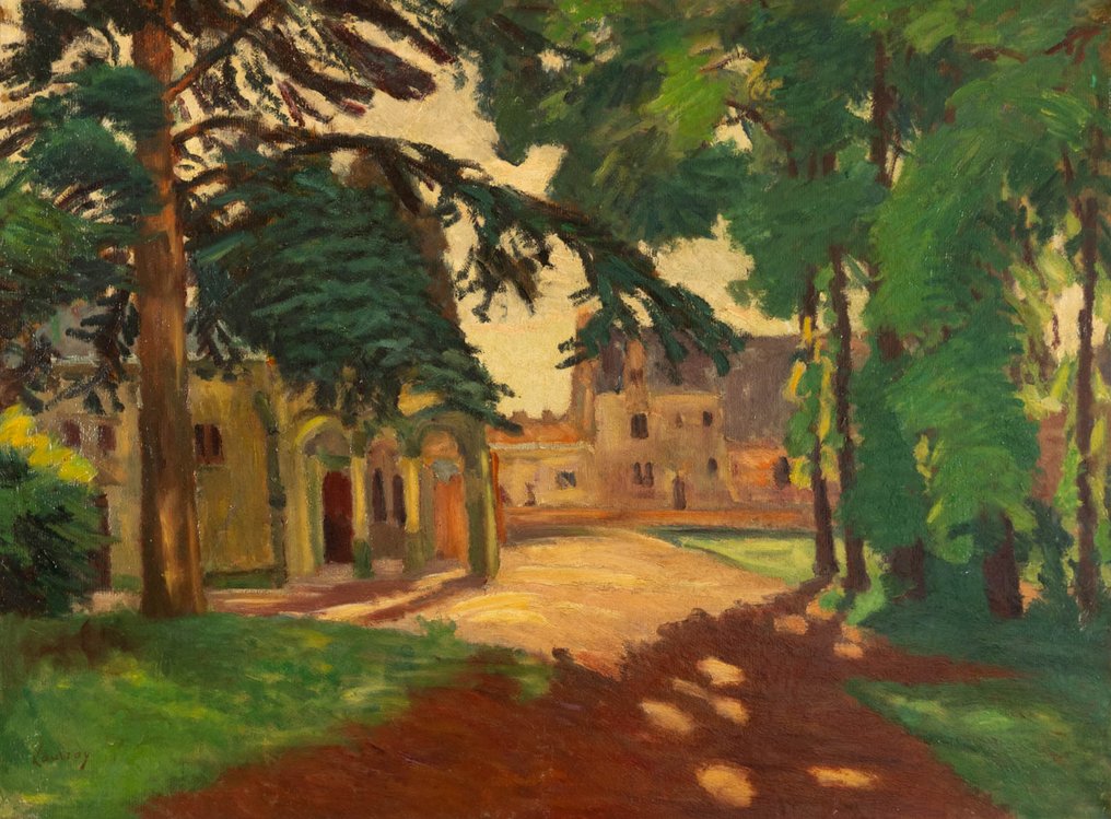 Abel Lauvray (1870-1950) - Propriété en Touraine #1.0