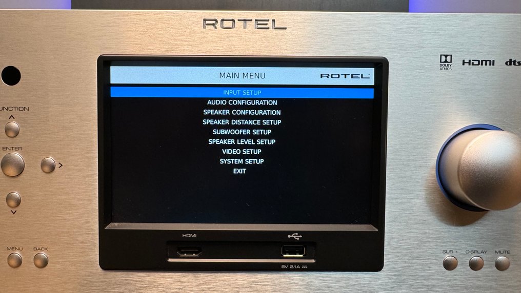 Rotel RAP1580 MKII Solid state multichannel amplifier auction