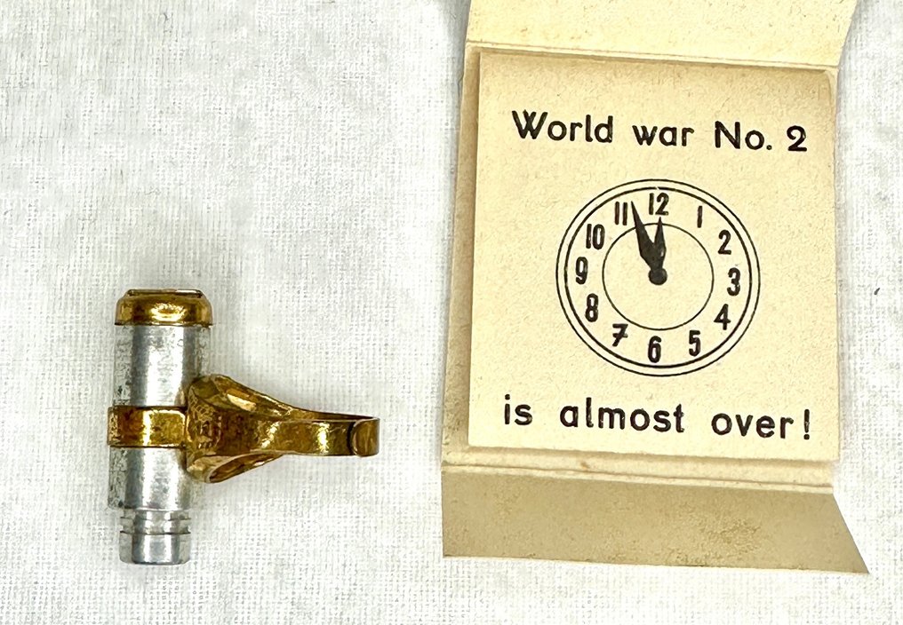 WW2 Spy Magnifying Finger Ring Spioncamera Catawiki