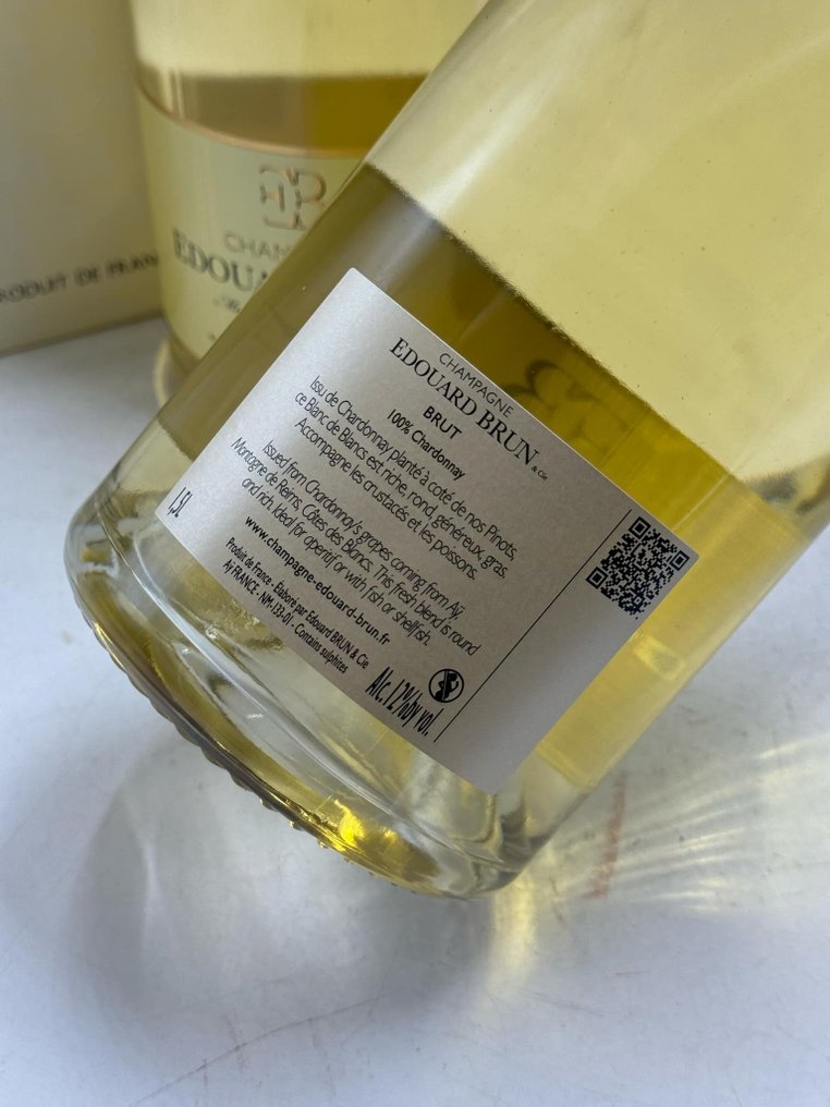 Edouard Brun, Blanc de Blancs Premier Cru - Champagne Blanc de Blancs - 2 Magnum (1,5 L) #3.2
