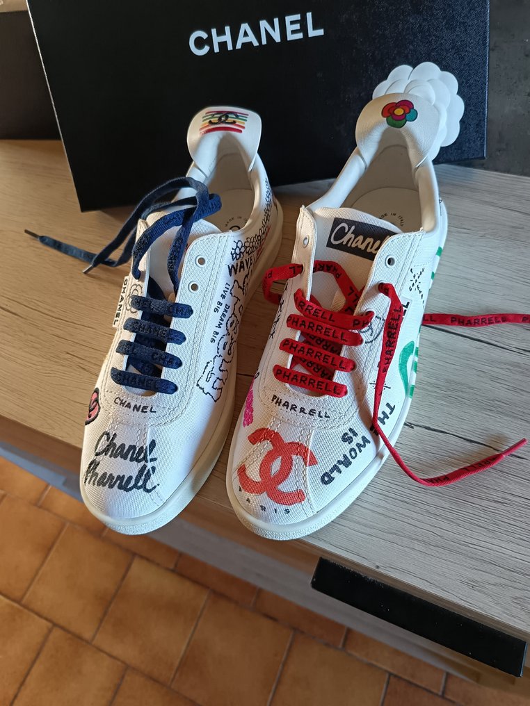 Chanel pharrell williams sneakers online