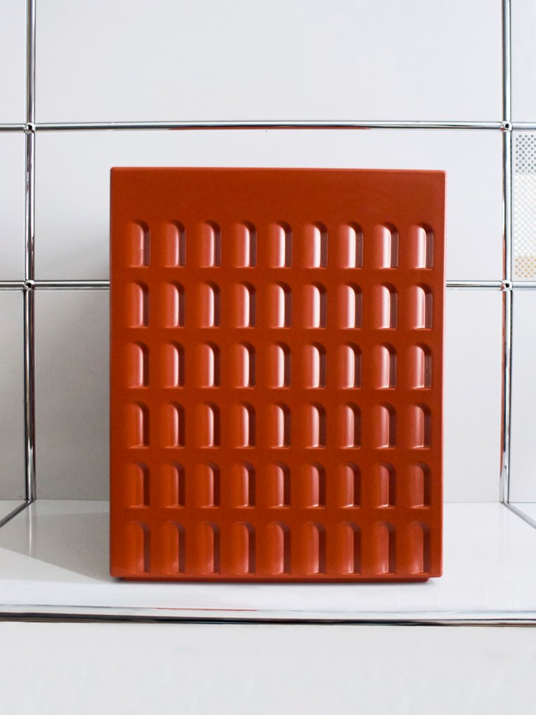 Kartell - Fabio Novembre - Σκαμνί - EUR - Γη Κόκκινη - Πλαστικό #3.2