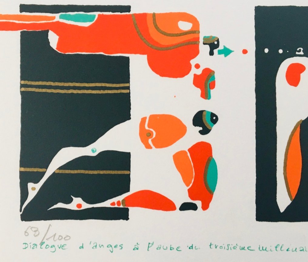 Jean-Pierre Stholl (1951) - Dialogue d'anges à l'aube du troisième millénaire #4.3