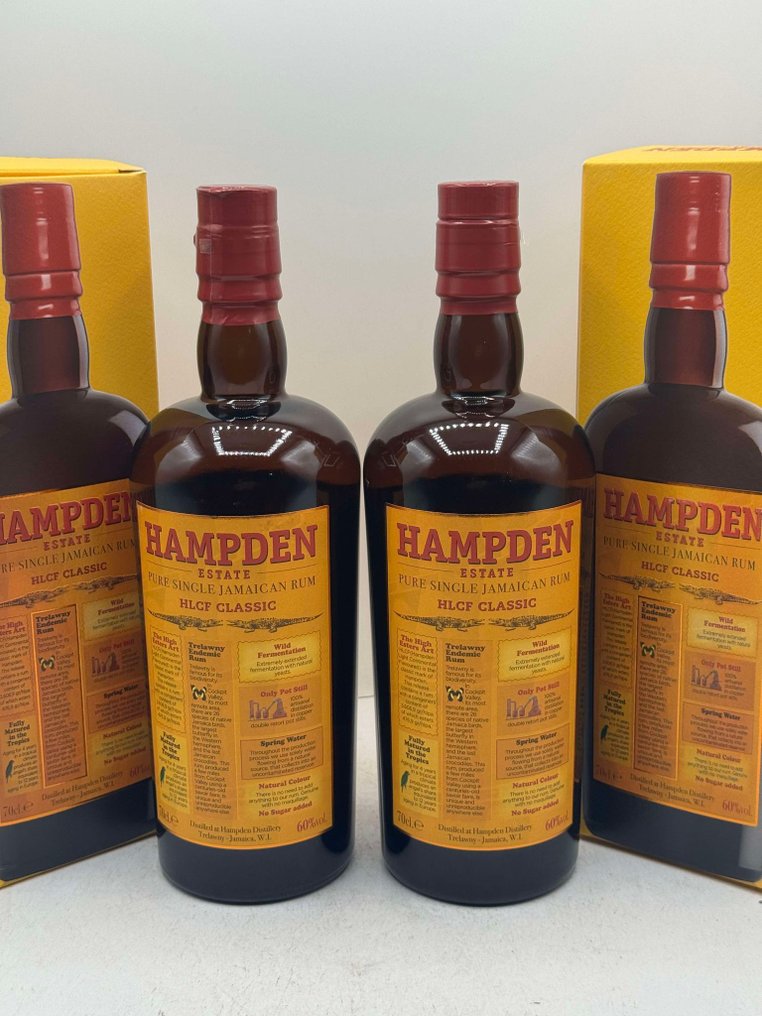 Hampden - HLCF Classic 4 years old  - 70cl - 2 bottles #1.0
