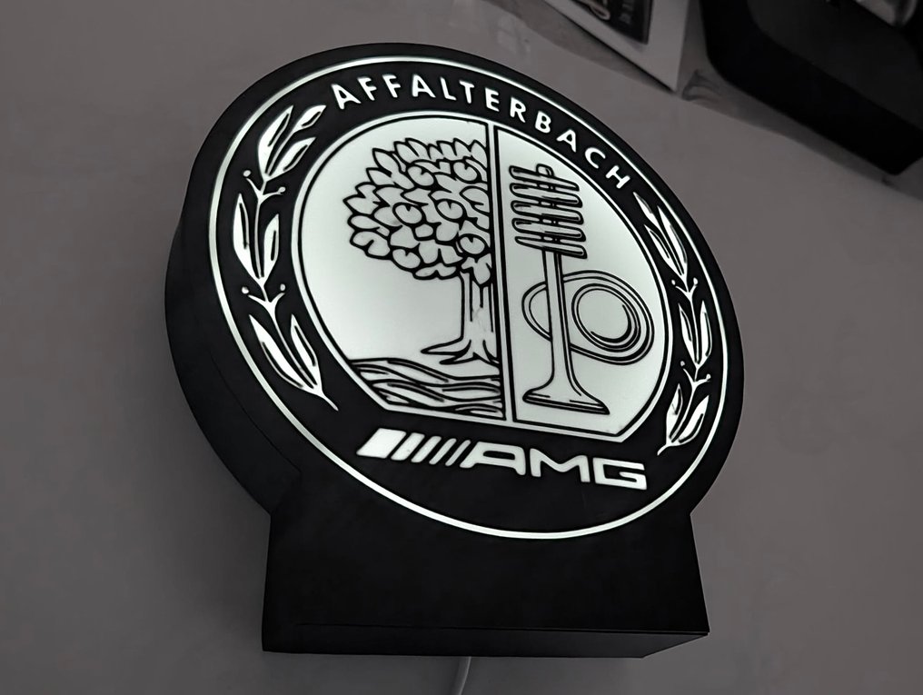 Sign - Mercedes-Benz - Mercedes Benz AMG Illuminated Sign Lightbox #3.2