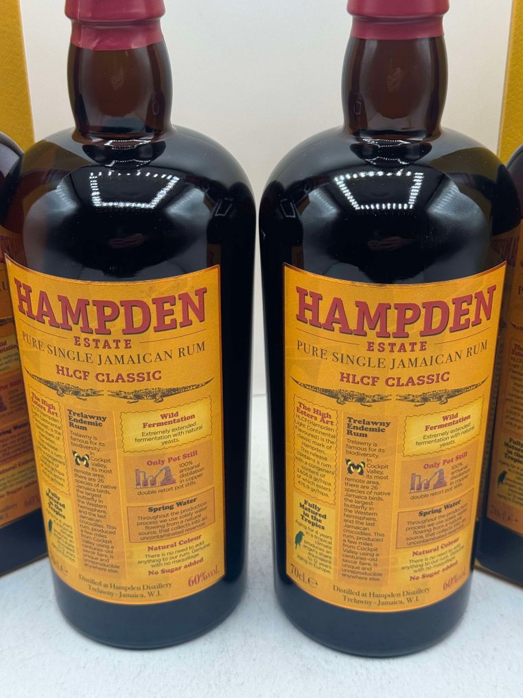 Hampden - HLCF Classic 4 years old  - 70cl - 2 bottles #1.0