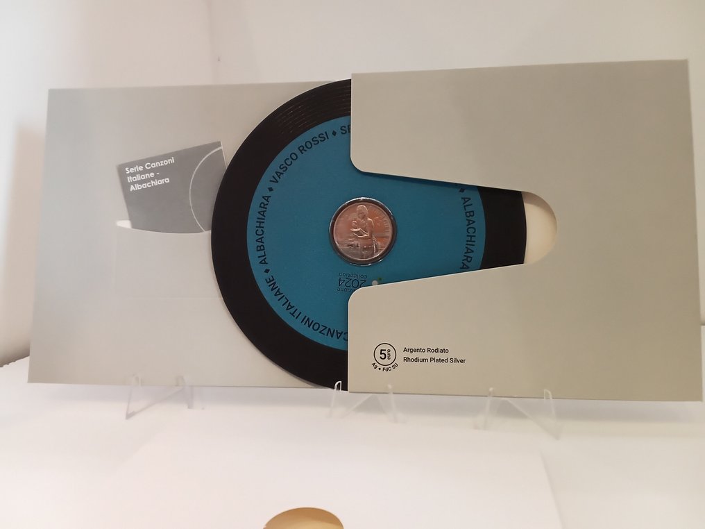 意大利. 5 Euro 2024 "Alba Chiara - Vasco Rossi" #1.0