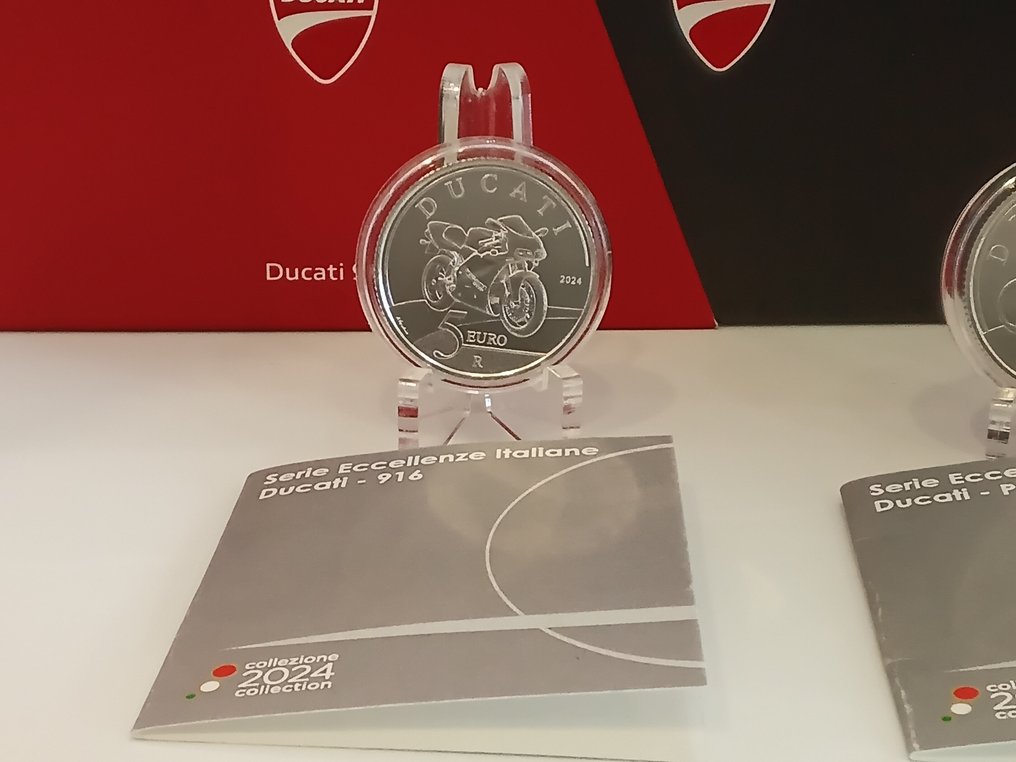 意大利. 5 Euro 2024 "Ducati" (3 monete) #2.1