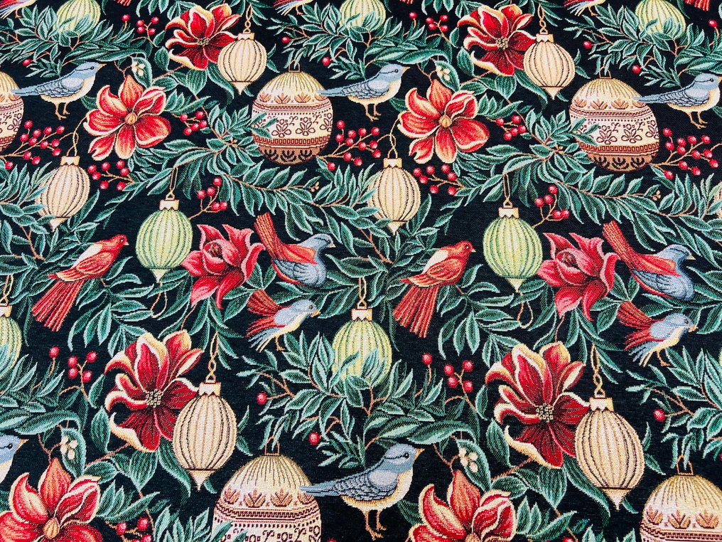 花灯奇韵:奢华哥布林织物 - 室内装潢面料 - 3 m - 2.8 m #1.0