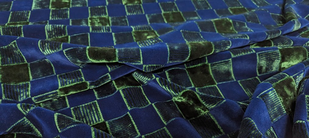 Fine pezza Pregiatissimo Velluto Enzo degli Angiuoni cimato e calandrato - Polstringsstoff - 110 cm - 140 cm #4.3