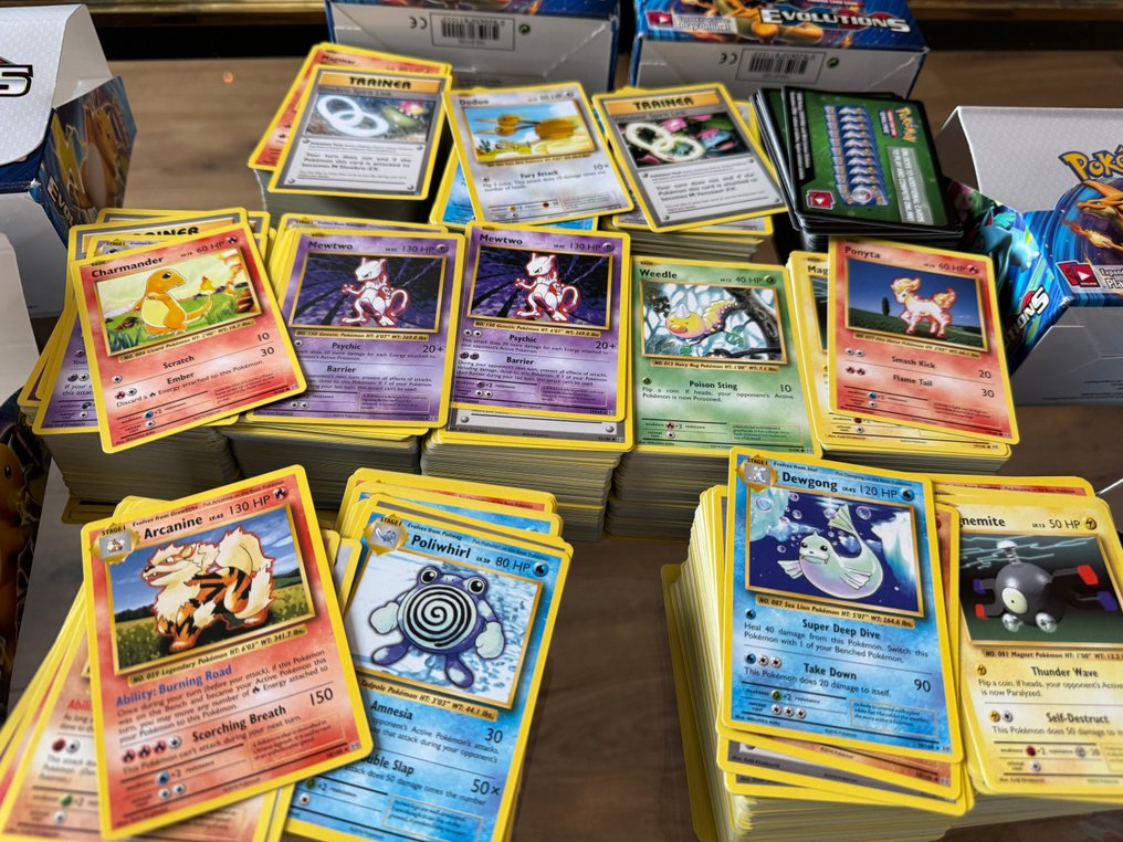 Wizards of The Coast 1 Card Pokemon 6 OPENED Evolutions Booster