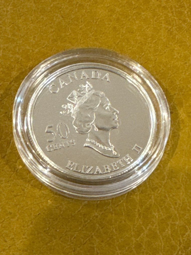 Canadá. 50 Cents 2003 Golden Daffodil - mit COA und BOX  (Sem preço de reserva) #2.1