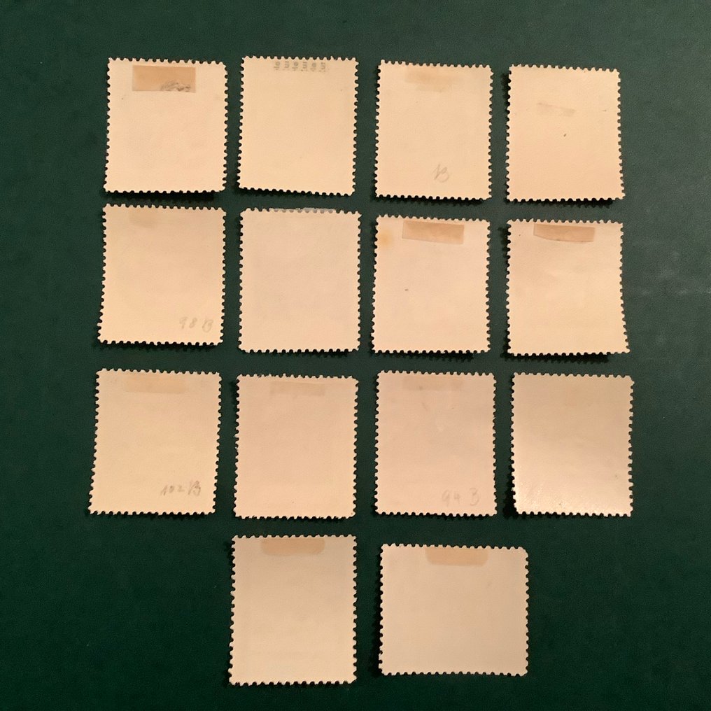 Liechtenstein 1930 - Landskap og herskappar - Michel 94/107 #4.3