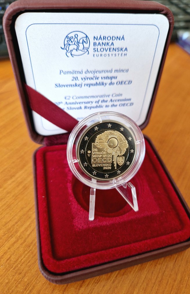 Σλοβακία. 2 Euro 2020 "OECD" Proof #1.0
