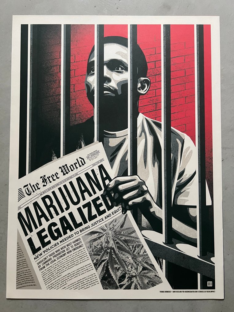 Bee Harris and Thomas Wimberly - Cannabis Justice Now (8 pack) #3.2