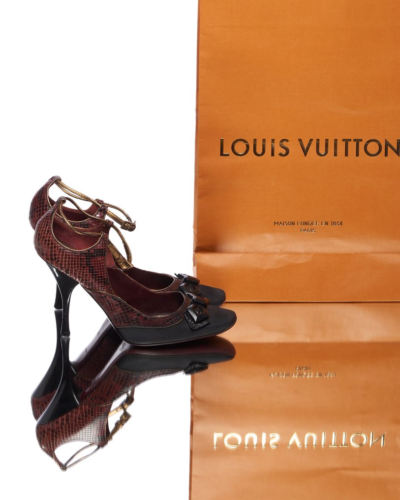 Scarpe louis vuitton con tacco online
