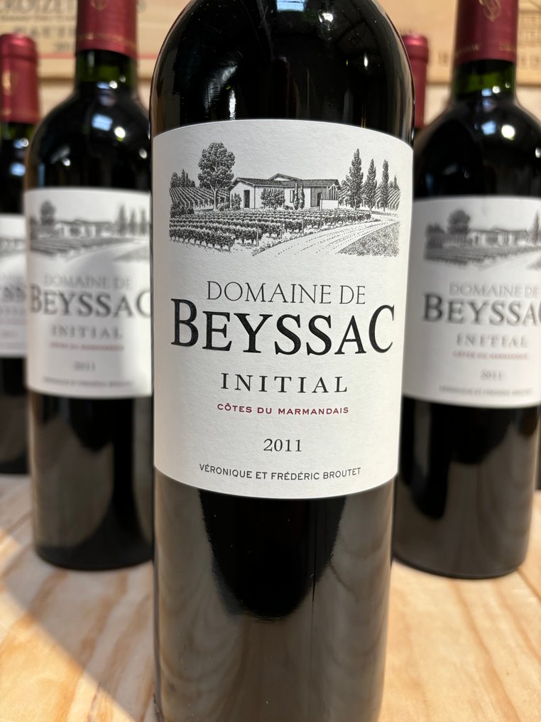 2011 Domaine de Beyssac Cuvée Initiale Coteaux du Marmandais - Coteaux du Marmandais - 12 Flasker (0,75 L) #3.2