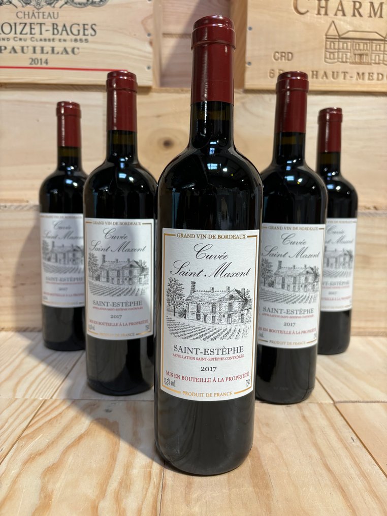 2017 Dernier lot Cuvée Saint Maxent - Saint-Estèphe - 6 Pullot (0.7 L) #2.1