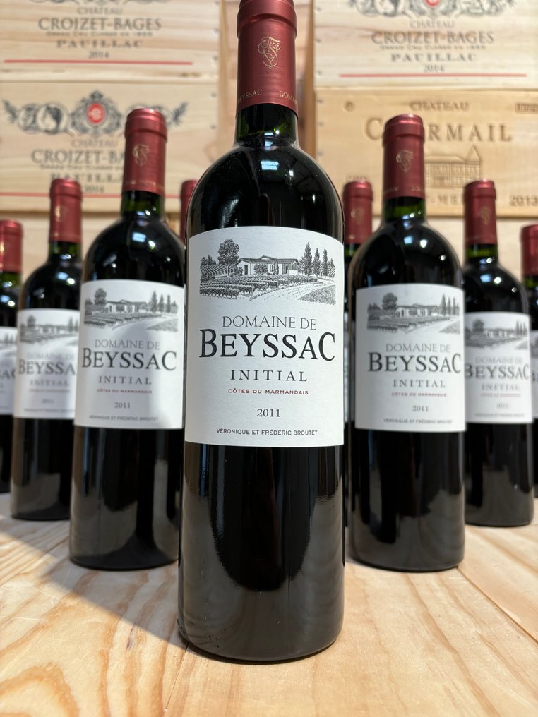 2011 Domaine de Beyssac Cuvée Initiale Coteaux du Marmandais - Coteaux du Marmandais - 12 Flasker (0,75 L) #1.0