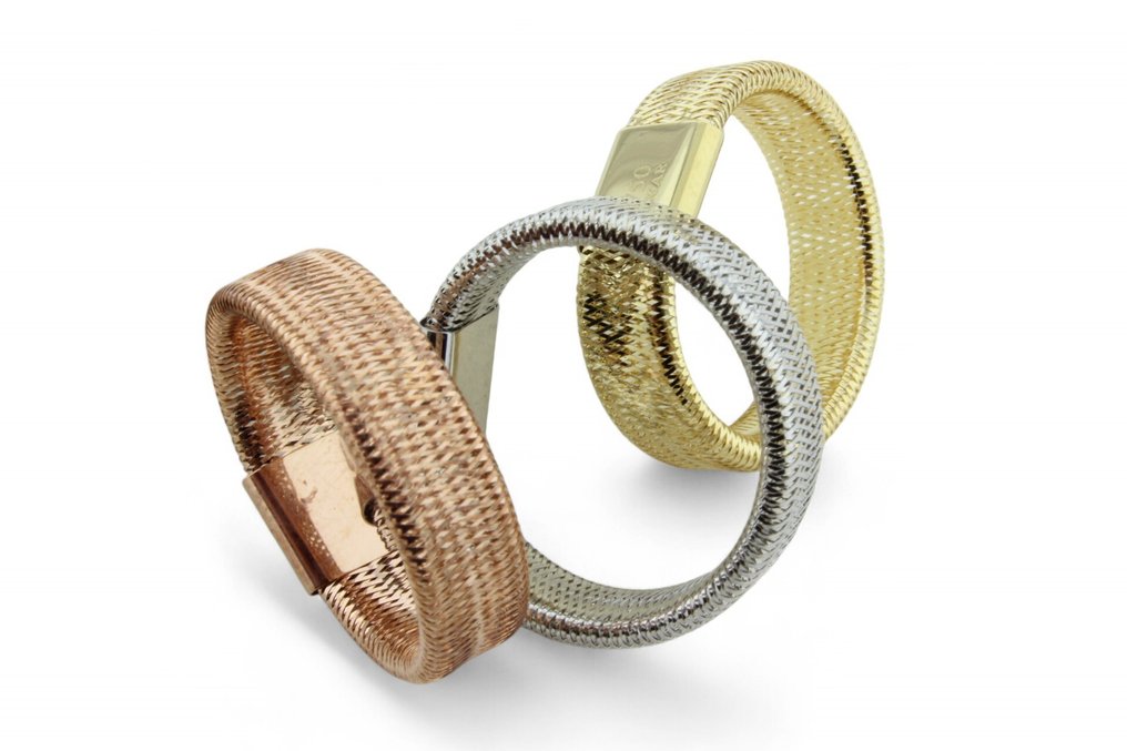 Anello - 18 carati Oro bianco, Oro giallo, Oro rosa #4.3