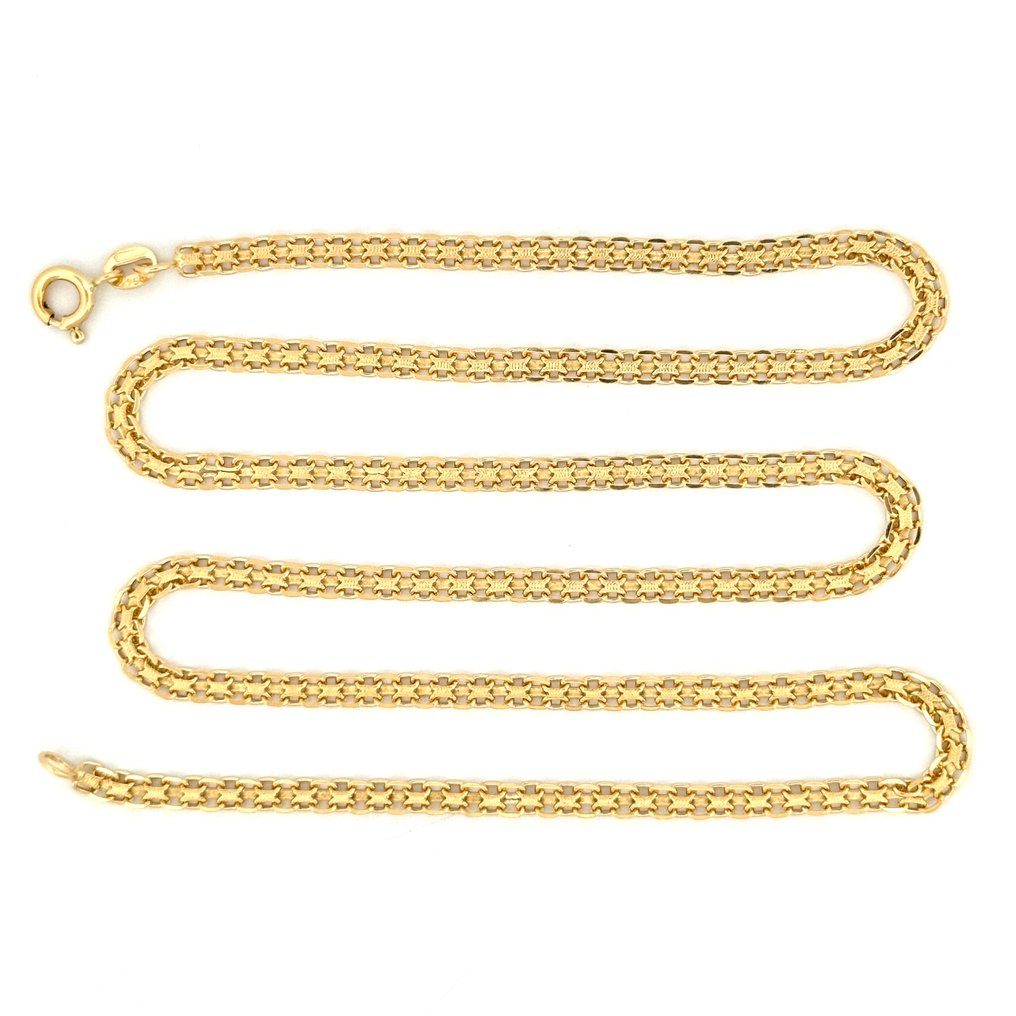 Handmade - Collier - Bismark - 9.6 g - 18 carats Or jaune #4.3