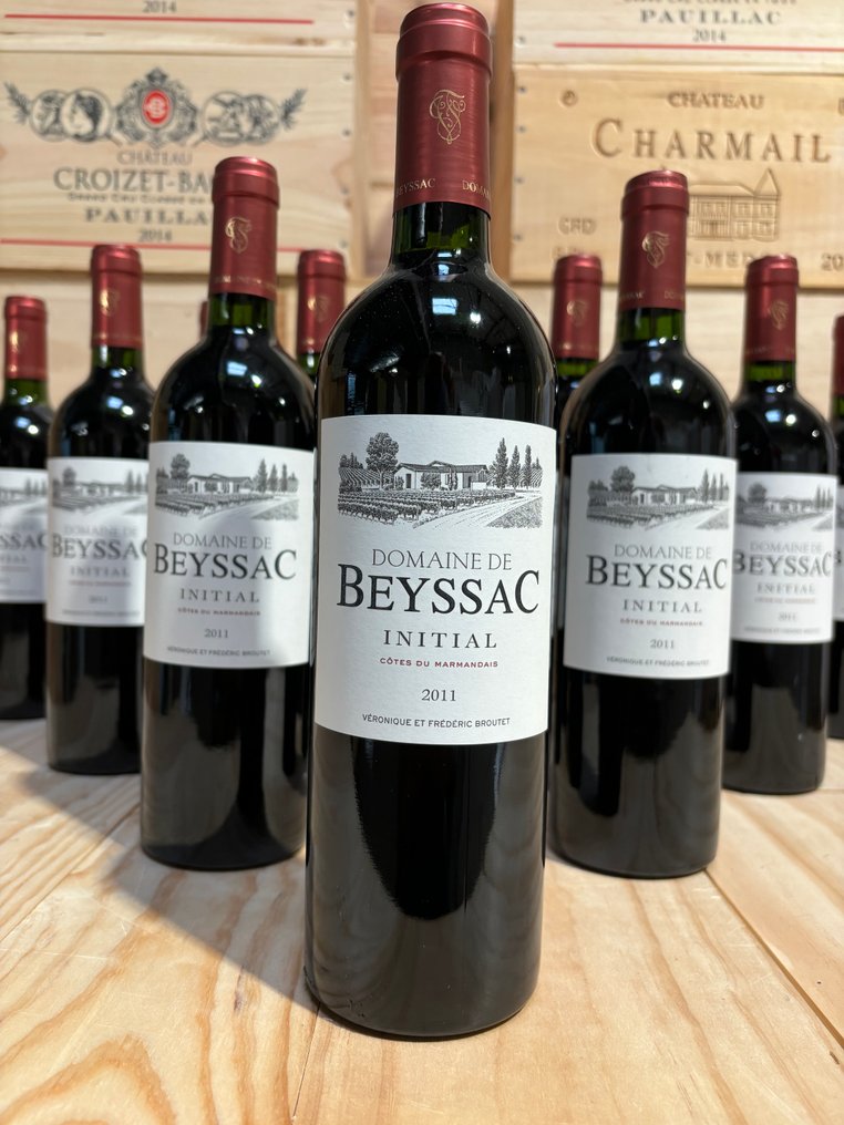 2011 Domaine de Beyssac Cuvée Initiale Coteaux du Marmandais - Coteaux du Marmandais - 12 Flasker (0,75 L) #1.0