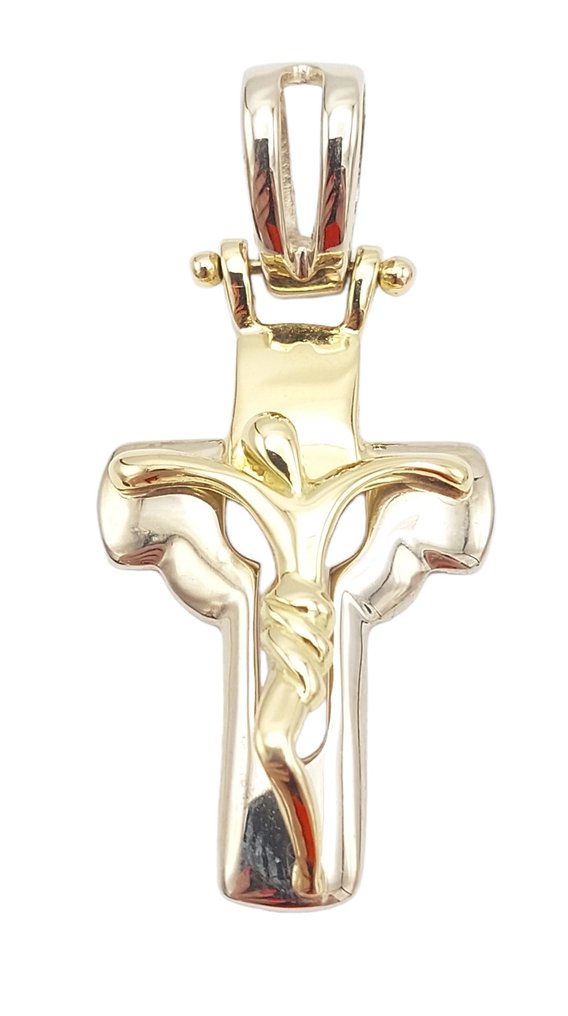 Κρεμαστό κόσμημα - 18 καράτια Κίτρινο χρυσό, Λευκός χρυσός #1.0