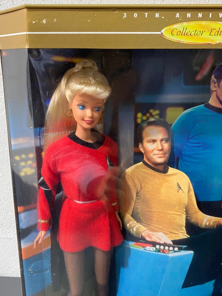 Mattel Barbie doll Star Trek Set Barbie Ken 15006 30th Anniversary of Star Trek auction online Catawiki