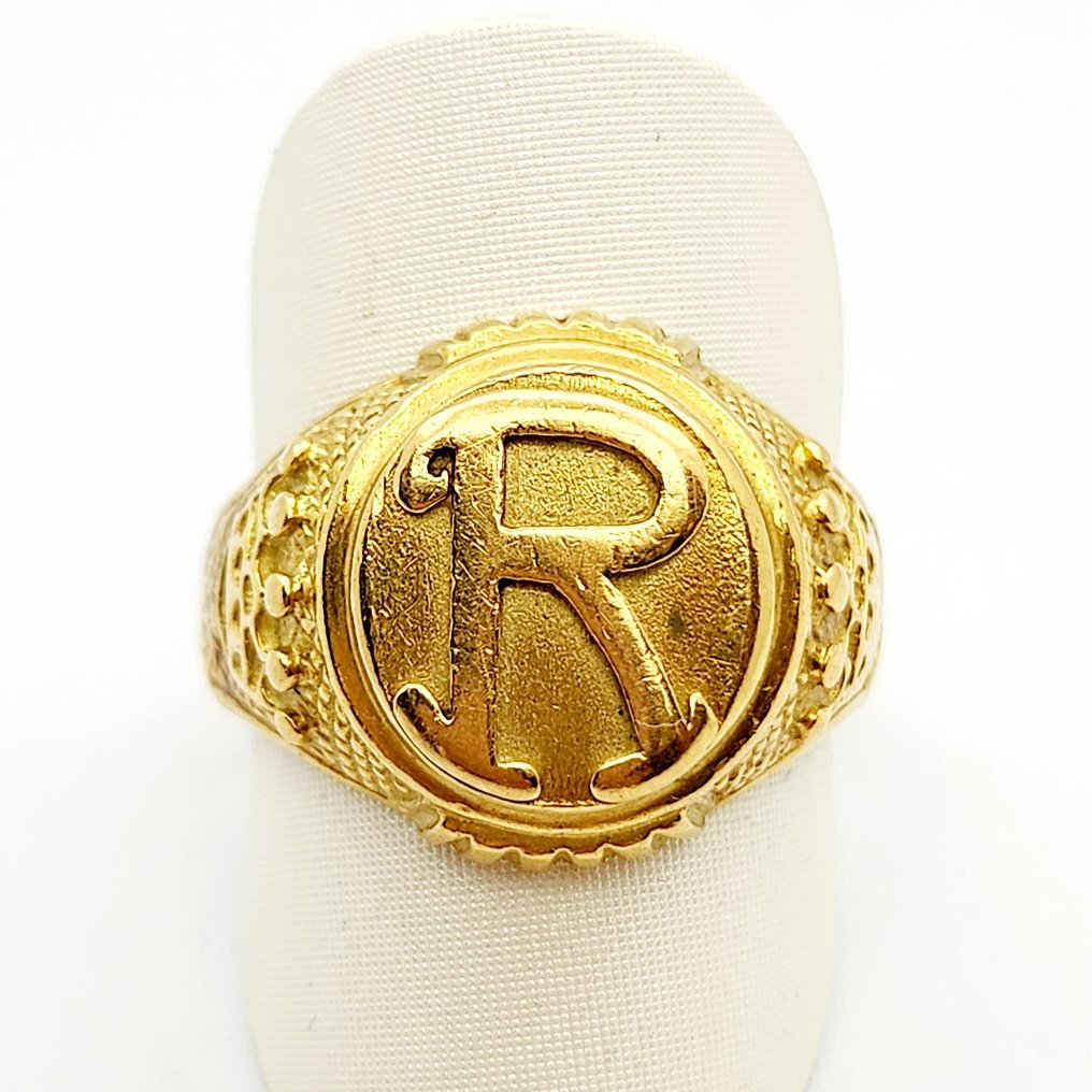 Gyűrű - 18 kt. Sárga arany #1.0