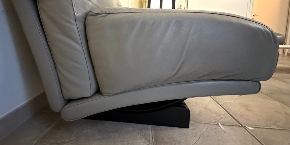 Poltrona Frau - Tito Agnoli - Καναπές - Δέρμα - Ένα διθέσιο καναπέ. #3.2