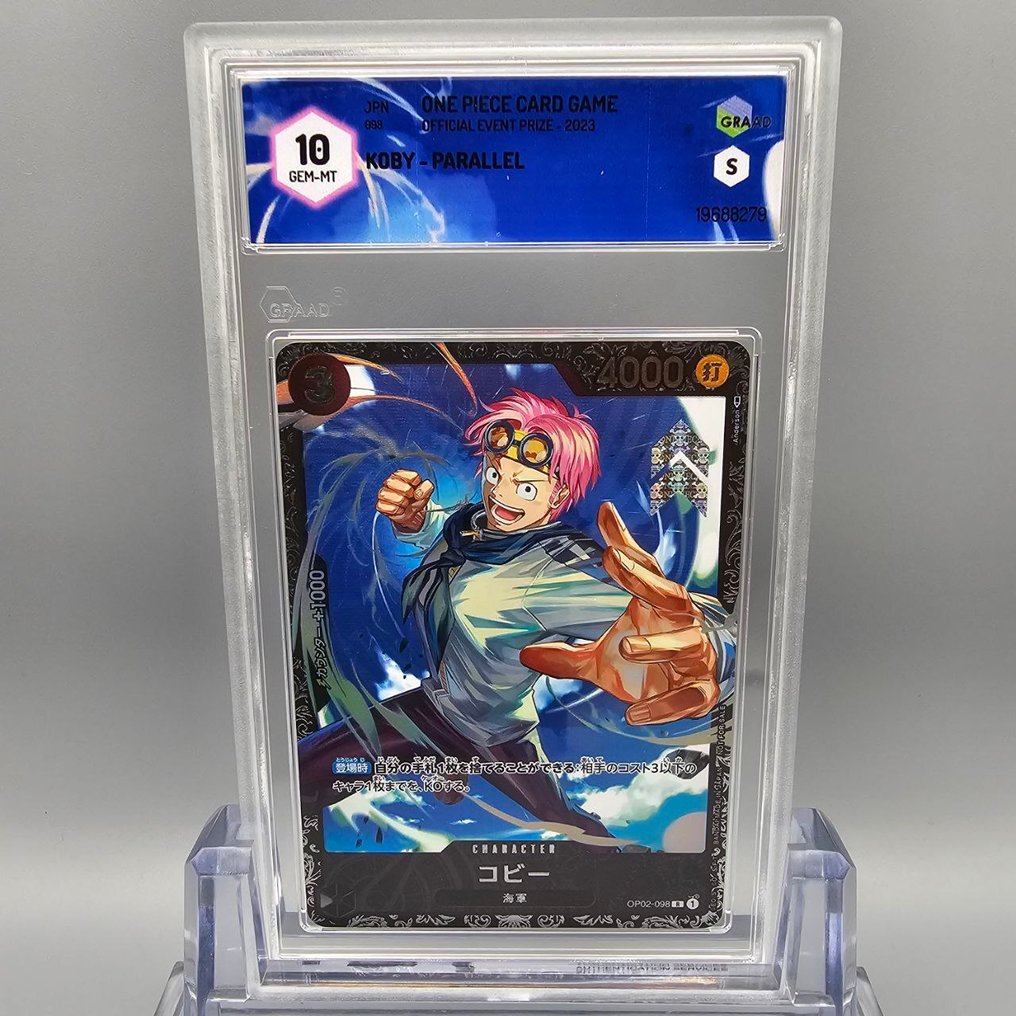 One Piece Graded card - Flagship Battle -> Koby (Event Top Prize) - Graad 10 #1.0