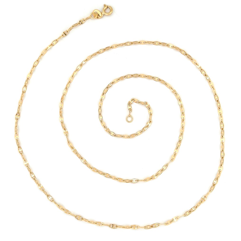 χωρίς τιμή ασφαλείας - Handmade - Κολιέ - 1.7 g - 18 καράτια Κίτρινο χρυσό #4.3